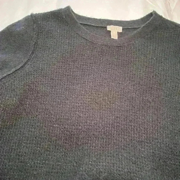 Logo by Lori Goldstein black texture sweater - Picture 4 of 5